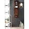 James Martin Vanities Addison 15in D Grand Tower Hutch - Right, Mid-Century Acacia E444-H15R-MCA - alternate 7